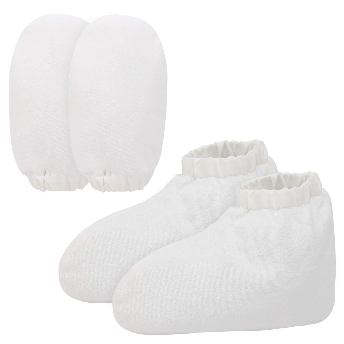 Segbeauty Paraffin Wax Bath Gloves & Booties - Insulated Mitts & Sock Liners For Heated Spa Treatment