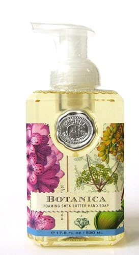 Michel Design Works Botanica Foaming Hand Soap, 17.8 Fl Oz - Luxurious & Fragrant Cleanser