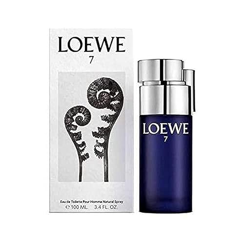 Loewe 7 Natural Eau De Toilette Spray, 3.4 Ounce - Fresh Blue Fragrance For Men