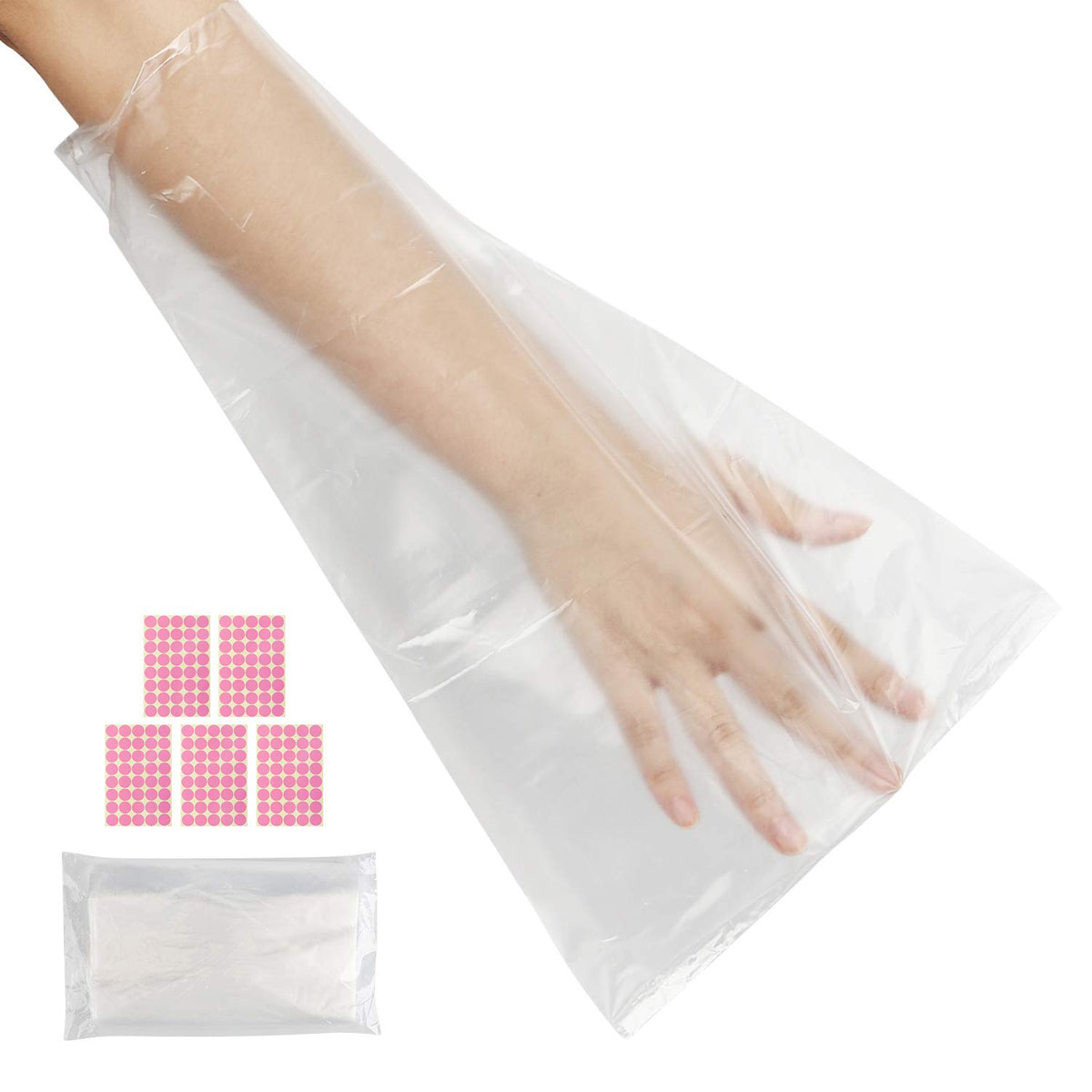 Segbeauty Paraffin Wax Bags For Hands & Feet - 100 Count Disposable Therapy Liners