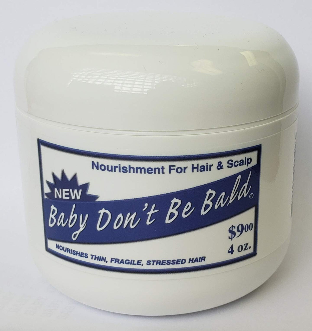 Baby Don'T Be Bald Hair & Scalp Nourishment - 4 Oz Scalp Care For Healthy Hair Growth