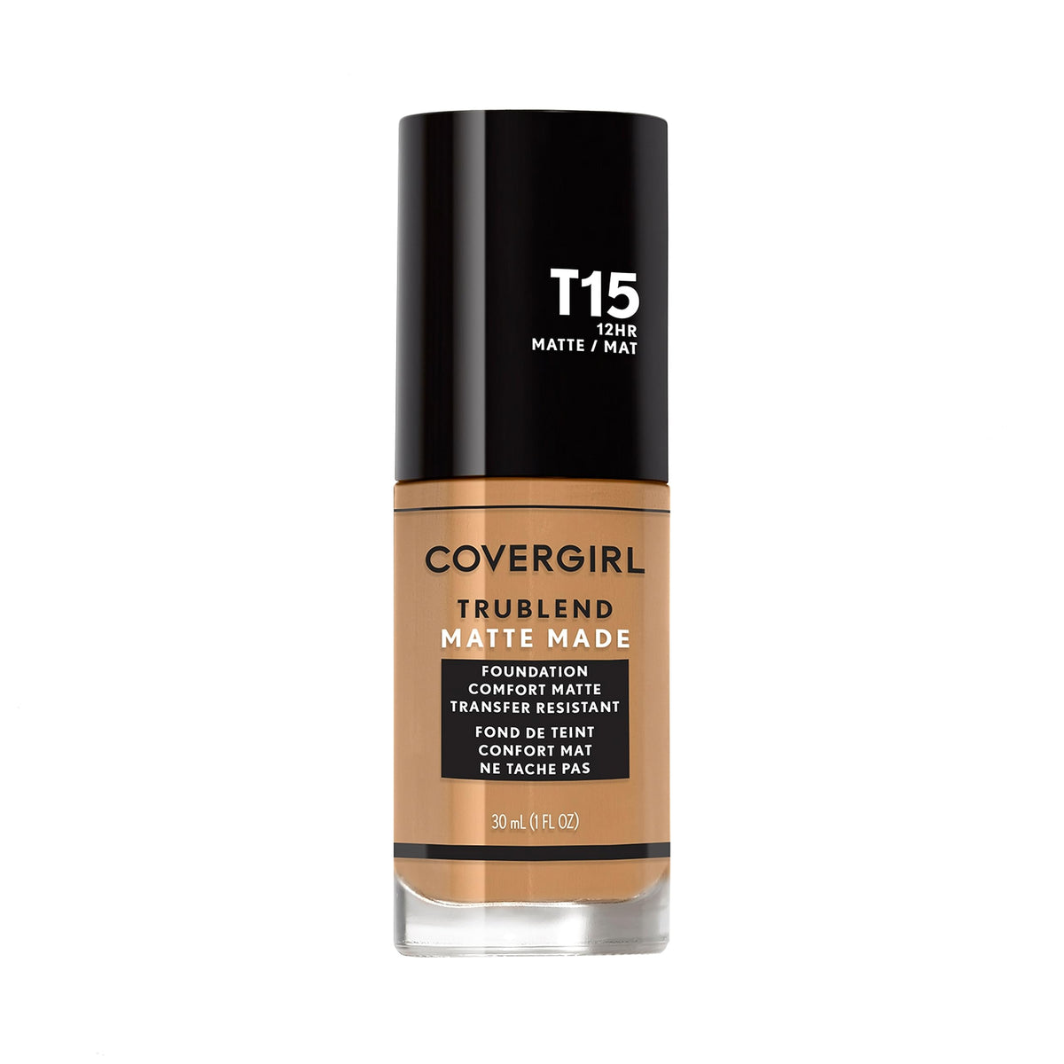 Covergirl Trublend Matte Made Liquid Foundation, Golden Honey, 1 Fl Oz, Flawless Finish