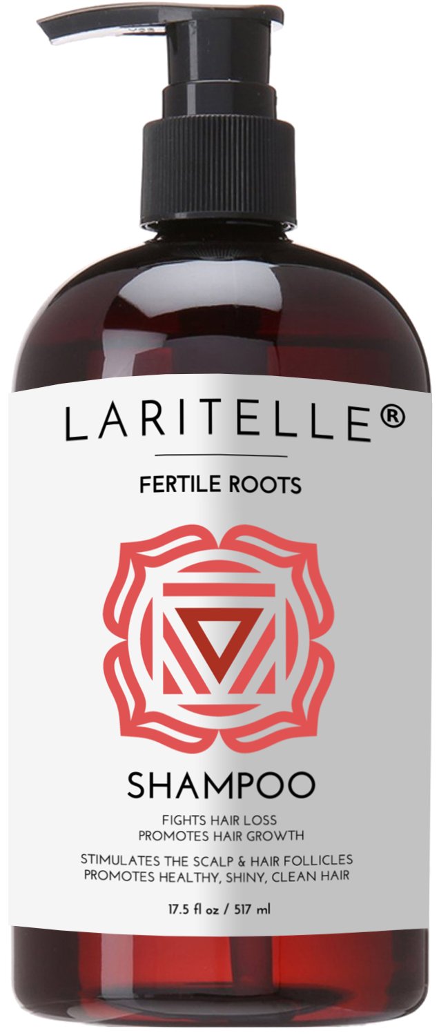 Laritelle Organic Anti-Thinning Shampoo | Fortifying & Rejuvenating | 17.5 Fl Oz