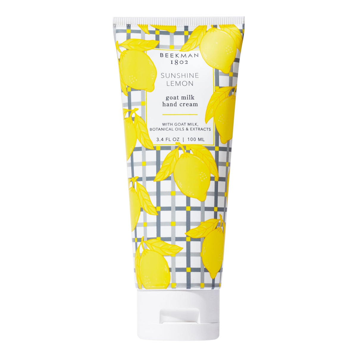 Beekman 1802 Sunshine Lemon Hand Cream - 3.4 Oz, Nourishing & Hydrating, Goat Milk Formula