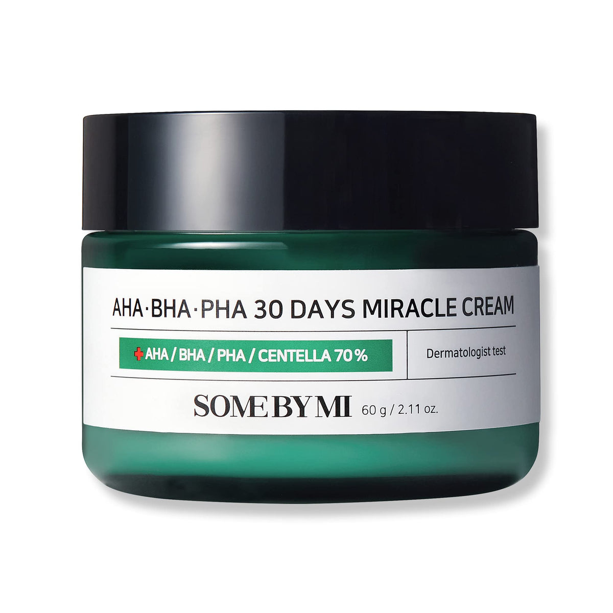 Some By Mi Aha Bha Pha 30 Days Miracle Cream 60G - Acne-Fighting, Calming Korean Skin Care