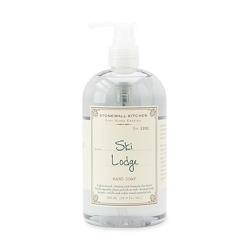 Stonewall Kitchen Ski Lodge Hand Soap - 1 Count, Perfect For Winter Hand Care