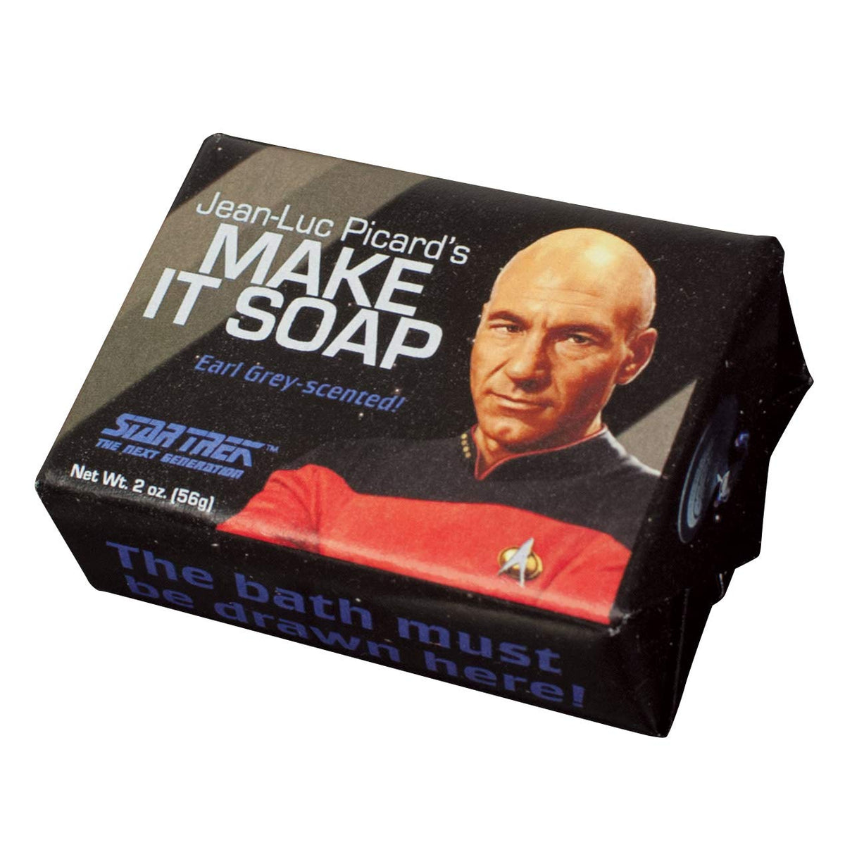 The Unemployed Philosophers Guild Star Trek Picard Soap - 2oz Travel Size Guest Bar