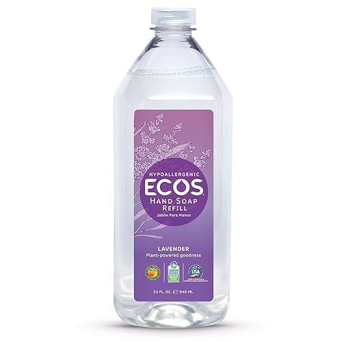 Ecos Hypoallergenic Lavender Hand Soap Refill, 32Oz - Earth Friendly Products