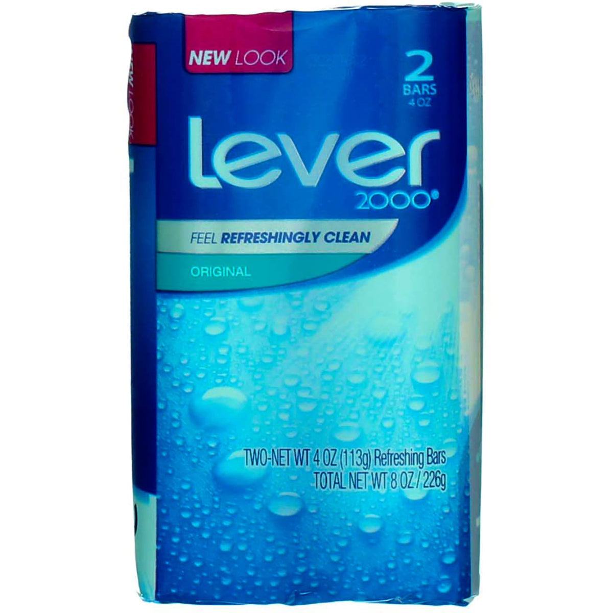 Lever 2000 Original Refreshing Bar Soap, Perfectly Fresh 4 oz, 2 ea (Pack of 11)