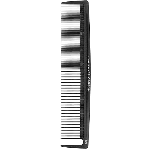 Cricket C30 Carbon Comb - Anti-Static, Heat Resistant Detangling Comb for All Hair Types