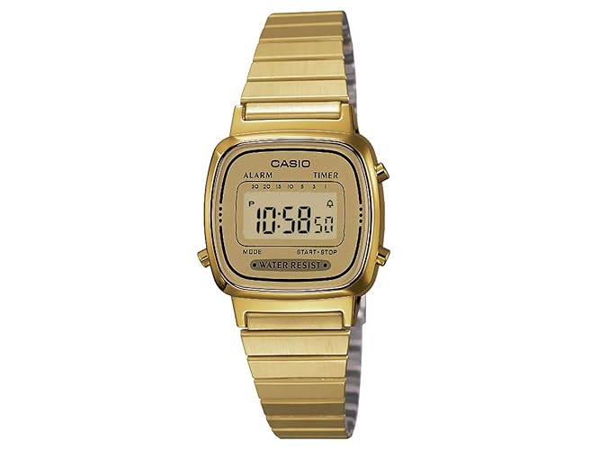 Casio Mdv106 Unisex Analog Watch - 200M Wr, Stainless Steel, Resin Band, Date Display, Gold