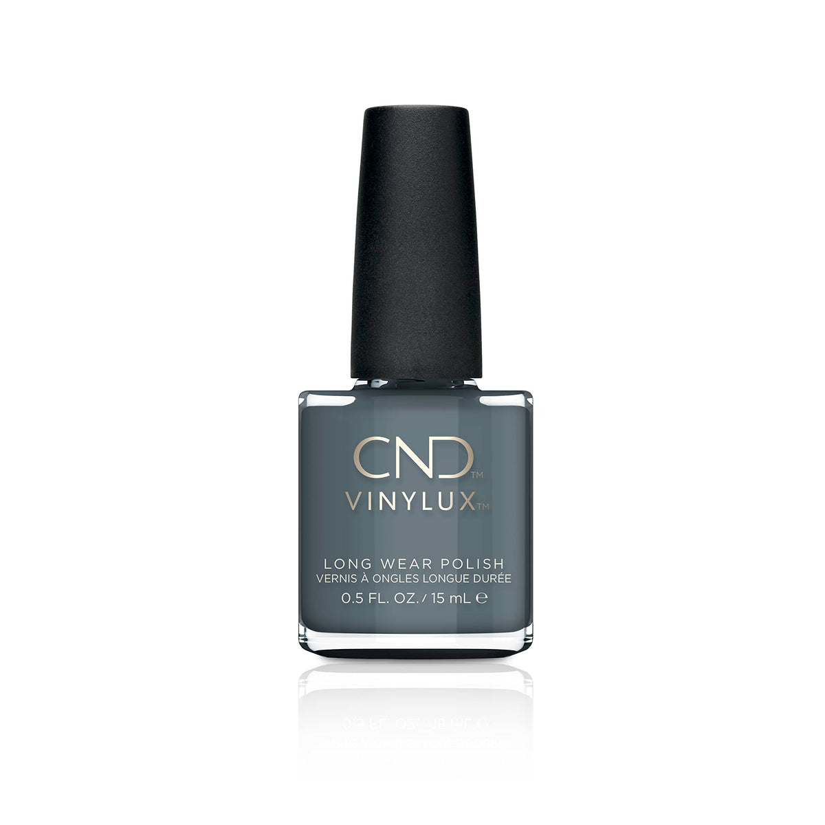 Cnd Vinylux Longwear Nail Polish, Whisper Gray, Gel-Like Shine, 0.5 Fl Oz, Chip Resistant