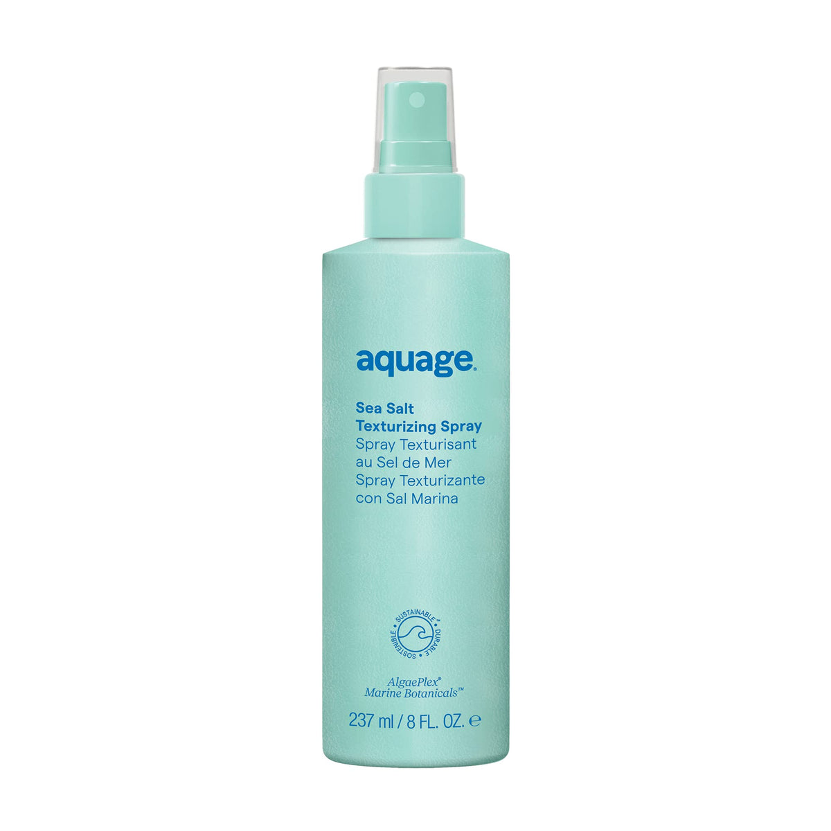 Aquage Sea Salt Texturizing Spray - Cranberry, 8 Oz Unisex Hair Spray For Volume And Texture