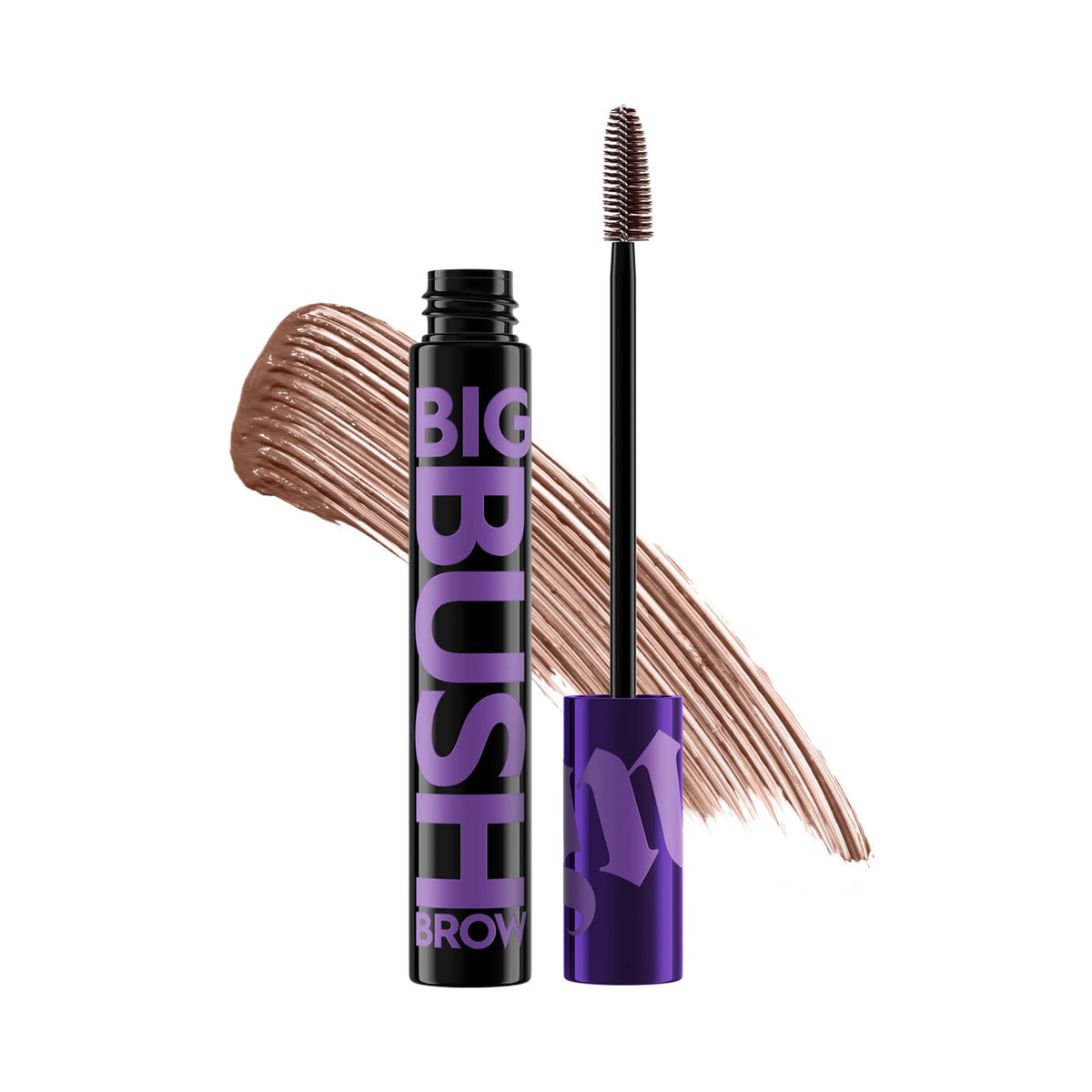 Urban Decay Big Bush Volumizing Eyebrow Gel, Neutral Brown, Waterproof, 24 Hr Hold, 0.19 Fl