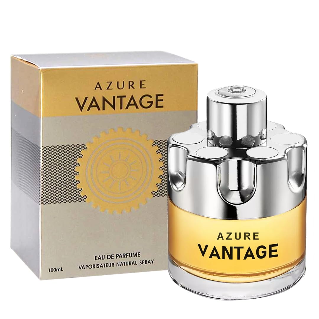 A Center Azure Vantage Men'S Cologne 3.4 Fl Oz Eau De Toilette Edt Spray