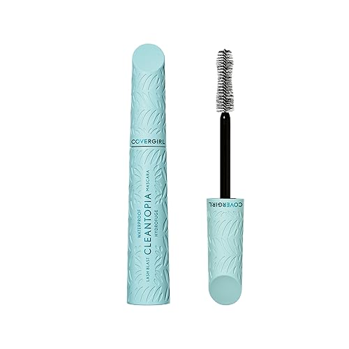 Covergirl Lash Blast Cleantopia Waterproof Mascara, Aloe & Vitamin E, Black/Brown, 0.32 Fl