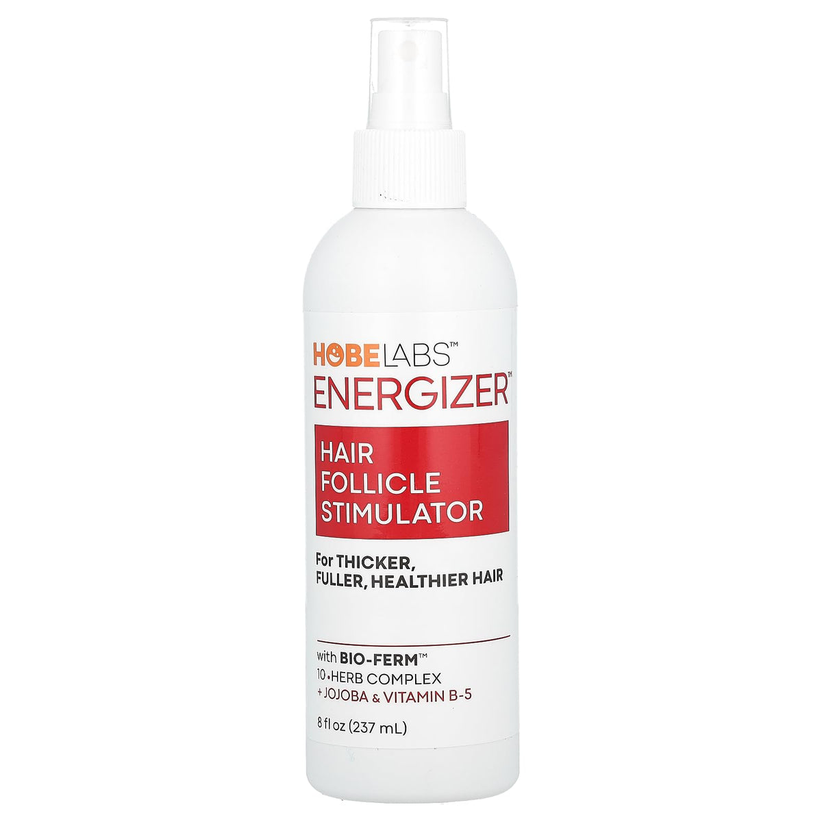 Hobe Labs Energizer Hair Follicle Stimulator - 8 Fl Oz, Clear Hair Growth Serum