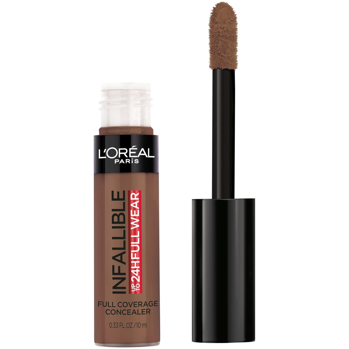 L'Oreal Paris Infallible Full Wear Concealer, Waterproof Matte, Coffee, 0.33 Fl Oz