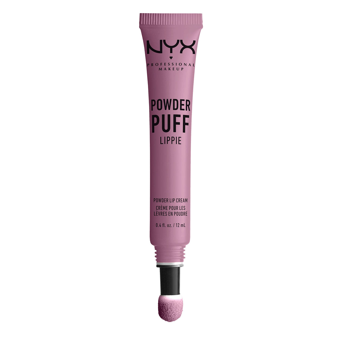 NYX PROFESSIONAL MAKEUP Powder Puff Lippie Lip Cream - Will Power, 0.4 Fl Oz Liquid Lipstick