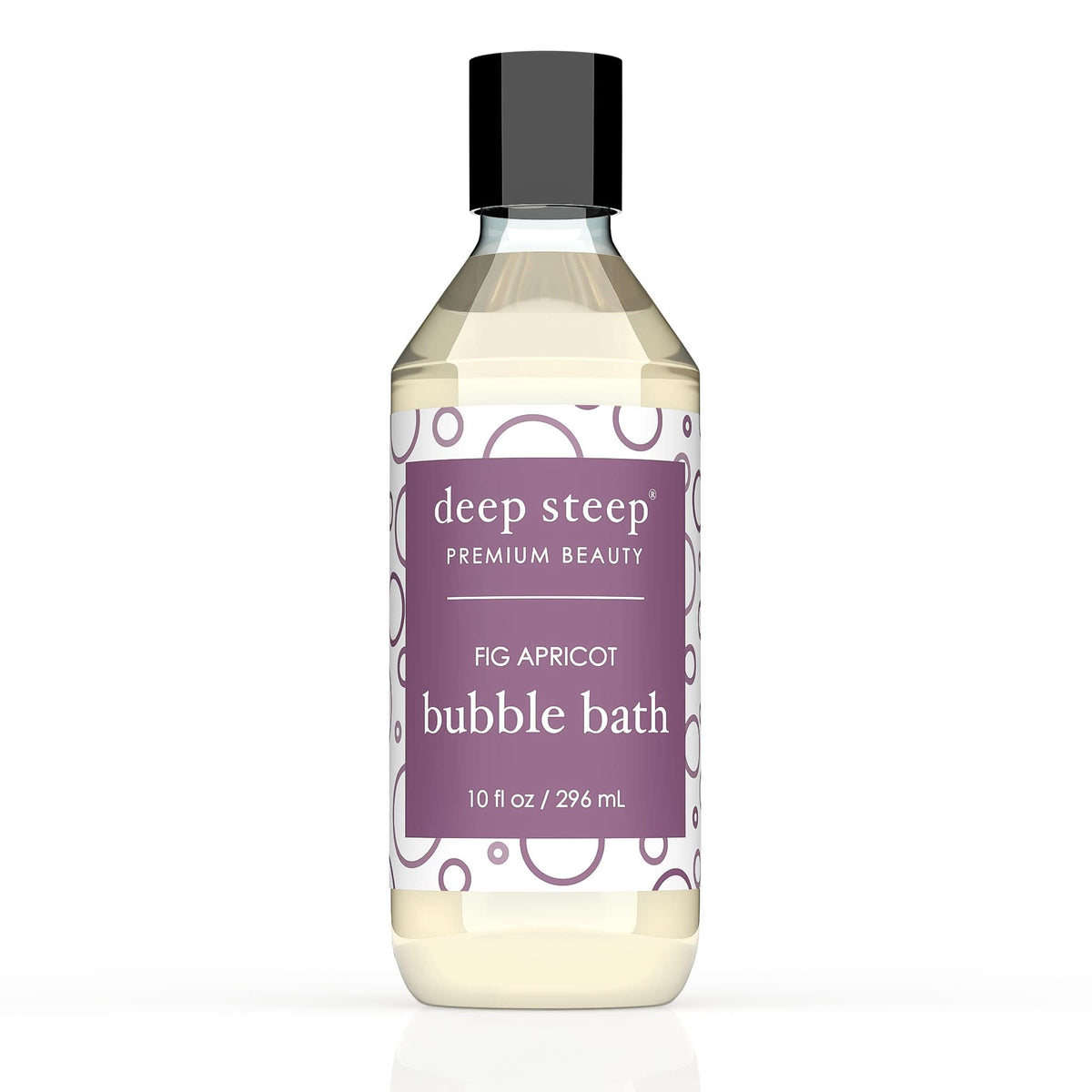 Deep Steep Fig Apricot Bubble Bath - 10 Oz Clear Relaxing Bath Soak