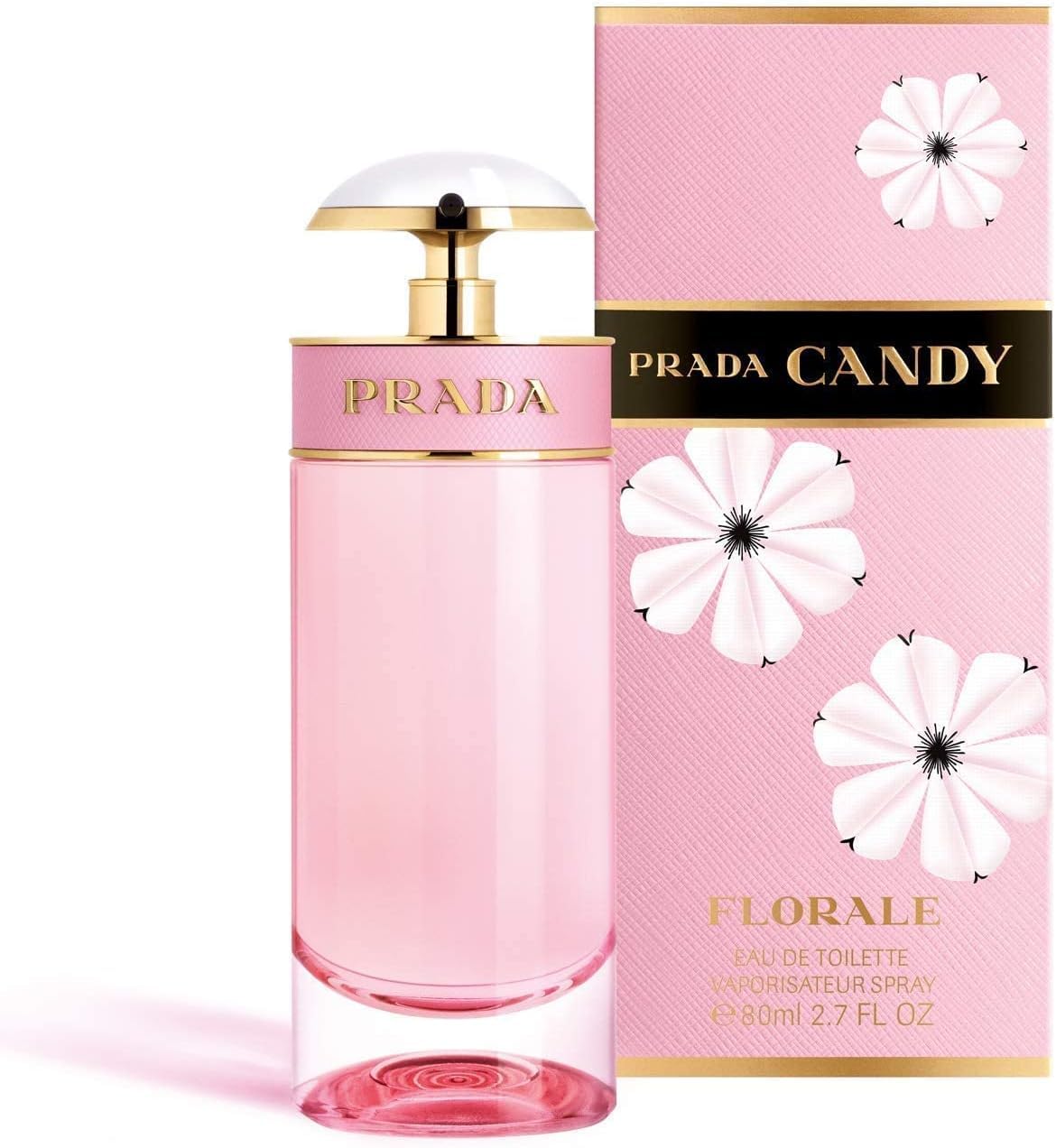 Prada Candy Florale Eau De Toilette Spray, 2.7 Ounce - Multi Fragrance for Women, Sweet Floral Notes, Perfect Gift