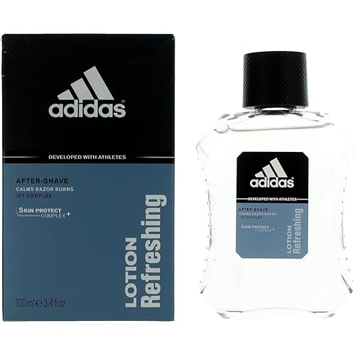 Adidas Soothing Aftershave Lotion For Men 3.4Oz | Refreshing And Hydrating Formula