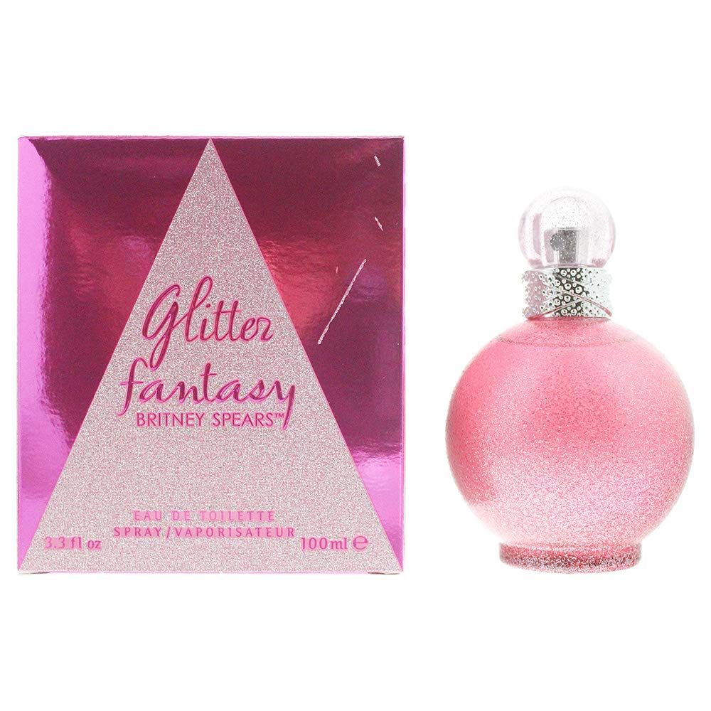 Britney Spears Glitter Fantasy Eau De Toilette Spray, 100 Ml - Yellow, 3.3 Fl Oz