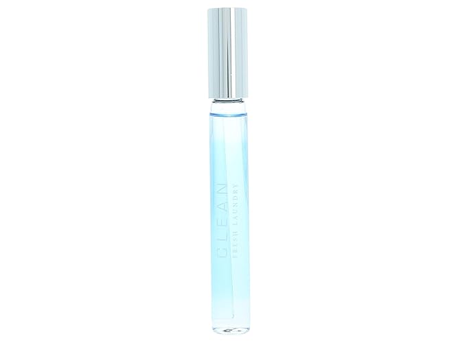 CLEAN Eau de Parfum Rollerball - Fresh Laundry Scent, 0.34 Fl Oz, Travel Size Fragrance