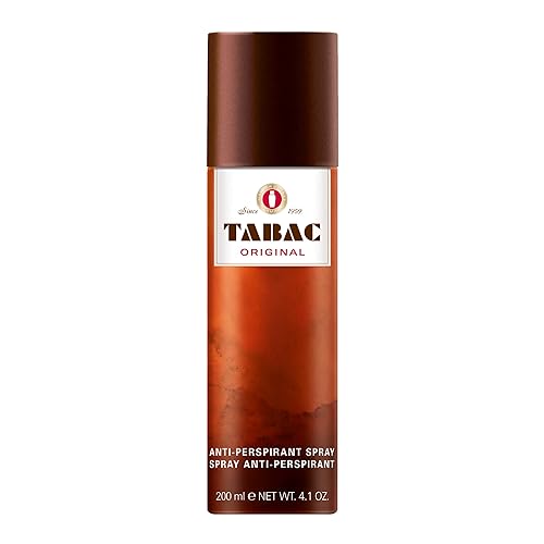 Tabac Original Deodorant Spray 4.1 Oz - Fresh Scent, Long-Lasting Protection, 1 Count