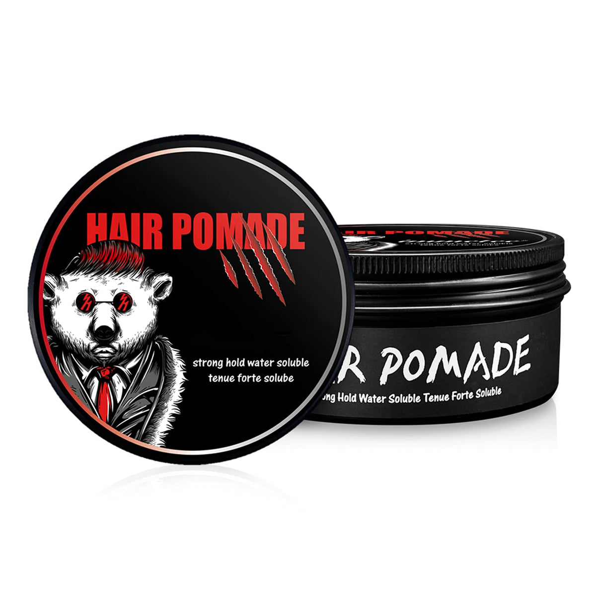 Immetee Hair Gel For Men, Matte Clay, Strong Hold Water-Based Pomade, Non-Greasy, 120G