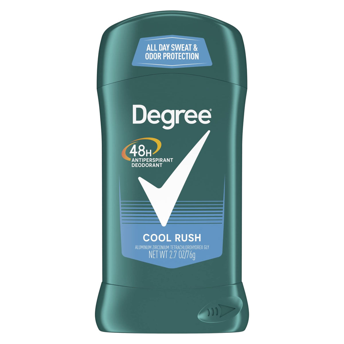 Degree Antiperspirant Dry Protection, Cool Rush, 2.7 Oz, Twin Pack, Long-Lasting Freshness