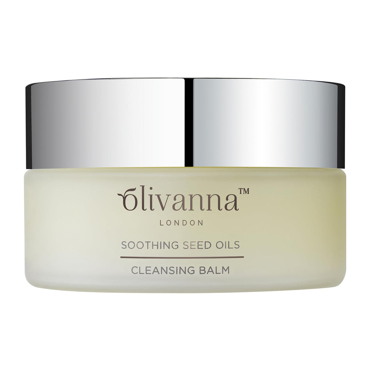 Olivanna Soothing Seed Oils Cleansing Balm - Nourishing Facial Cleanser With Rosehip & Squalane