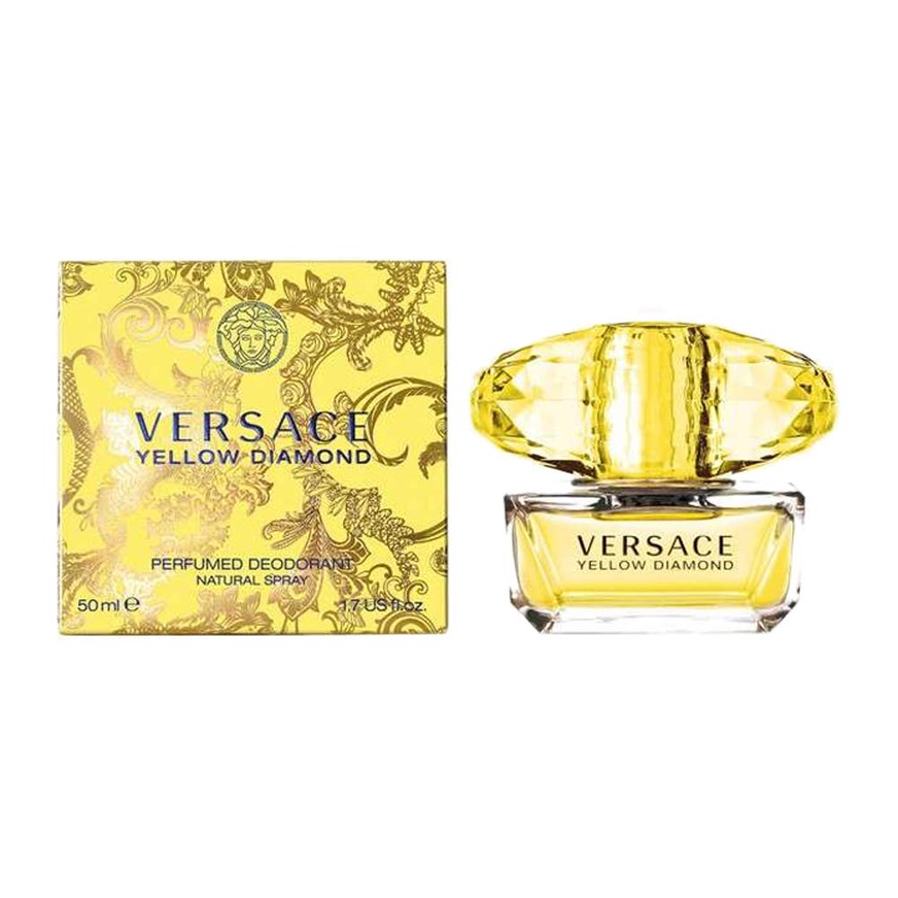 Versace Yellow Diamond Deodorant Spray, 1.7 Oz - Luxurious Fragrance For All-Day Freshness