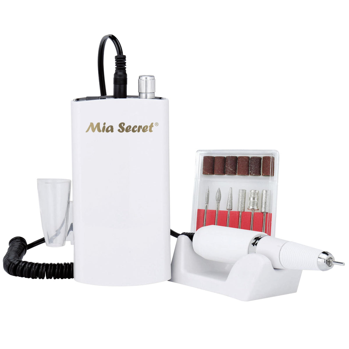 Mia Secret Pro-Speed Rechargeable Nail Drill E-File For Acrylic Nails - Portable & Safe Tool