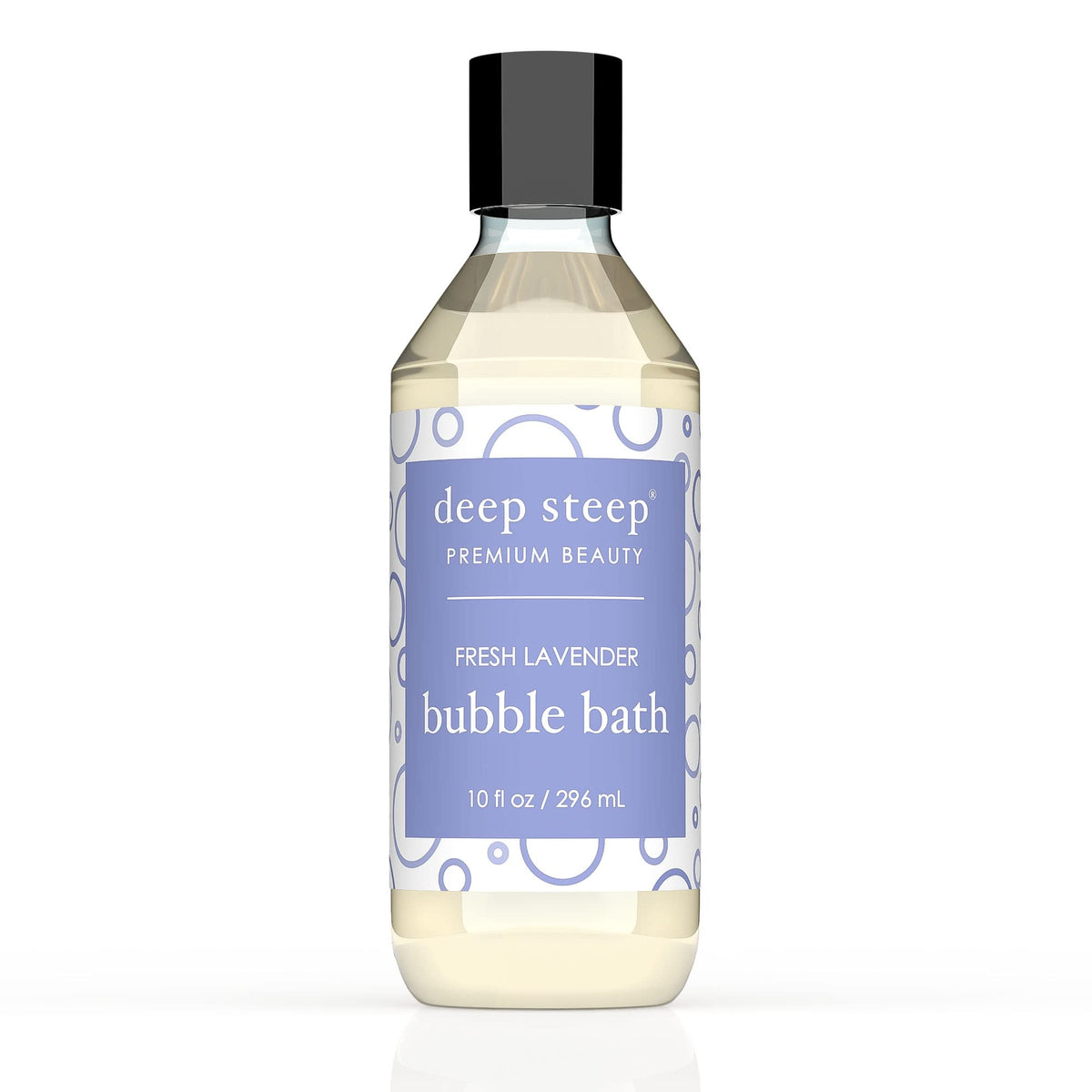 Deep Steep Fresh Lavender Bubble Bath, 10 Oz - Relaxing Aromatherapy Bath Soak