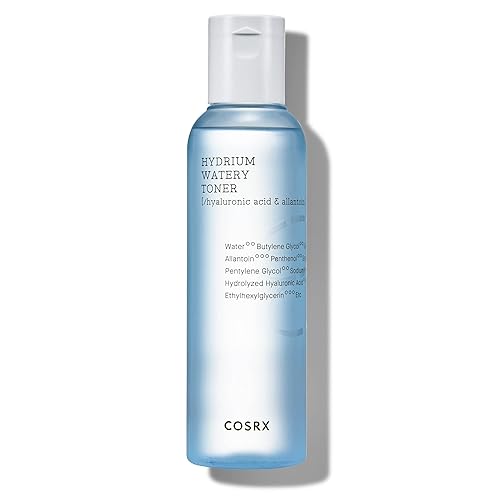 Cosrx Hydrium Watery Toner 150Ml - Hyaluronic Acid Korean Skin Care, Paraben Free, Not Tested On Animals