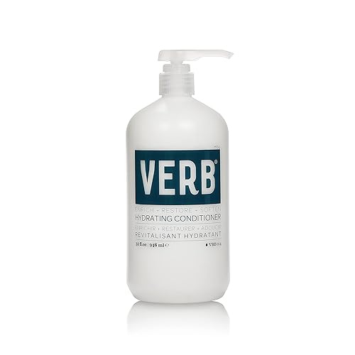 Verb Hydrating Conditioner - 32 Fl Oz, Moisturizing Hair Care, Sulfate-Free, White