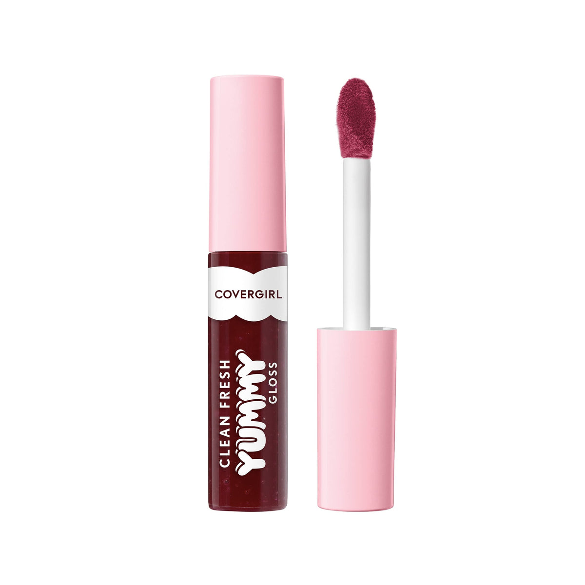 Covergirl Clean Fresh Yummy Gloss - Sheer Vegan Lip Gloss, Acai You Later, 0.33 Fl Oz