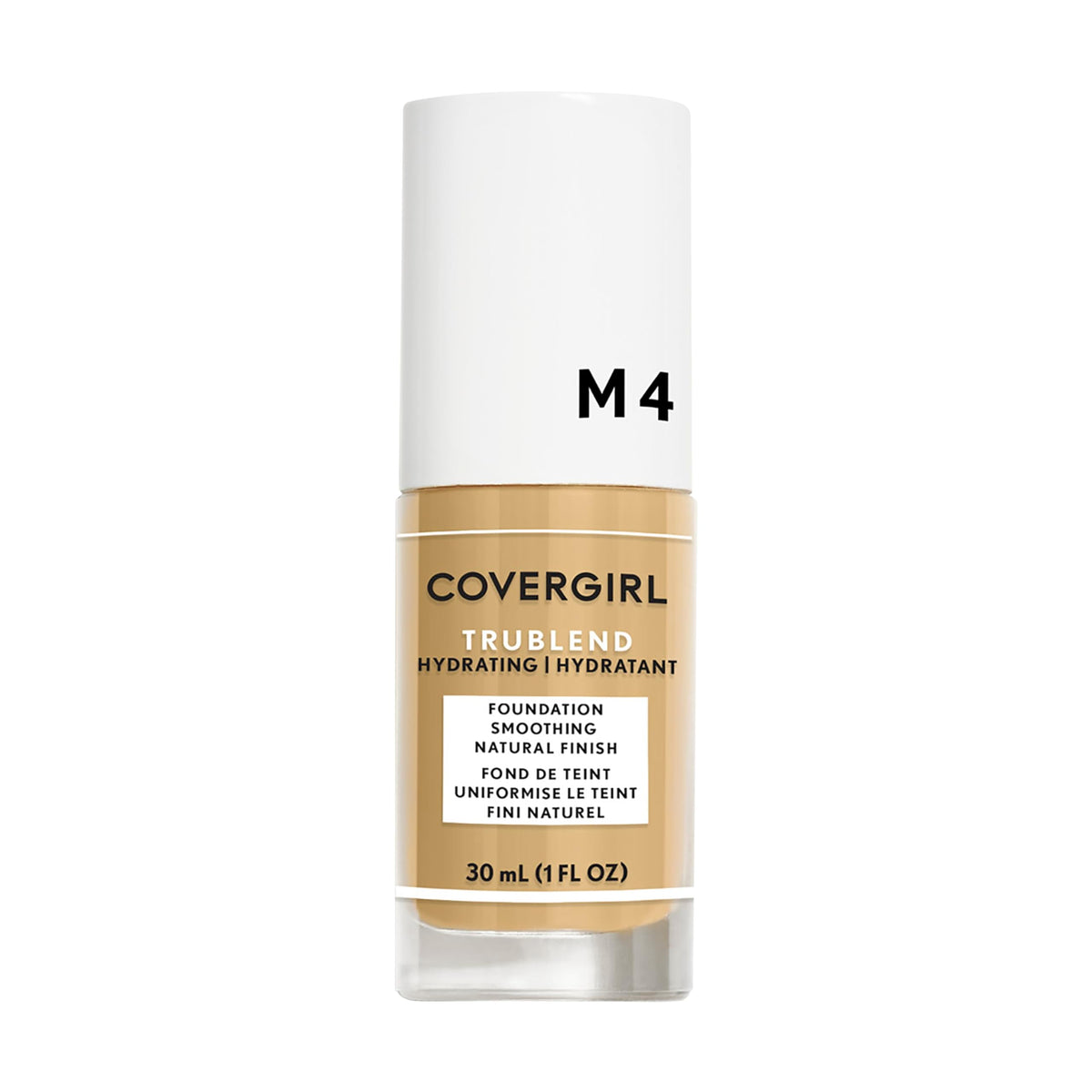 Covergirl Trublend Liquid Foundation M4 Sand Beige 1 Fl Oz - Flawless Finish, All-Day Wear