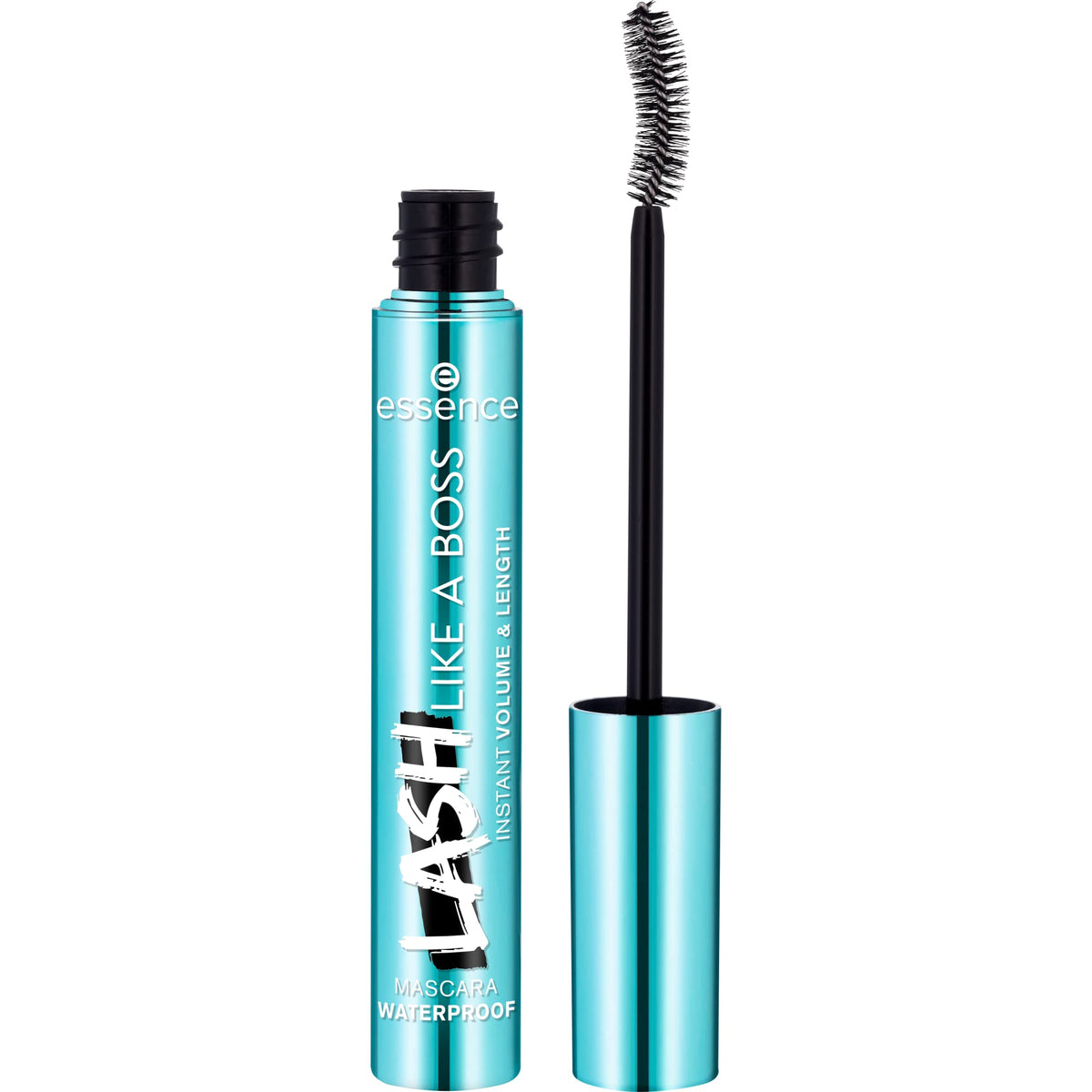 essence Lash Like A Boss Waterproof Mascara, Instant Volume & Length, Vegan & Cruelty-Free, 0.32 Fl Oz