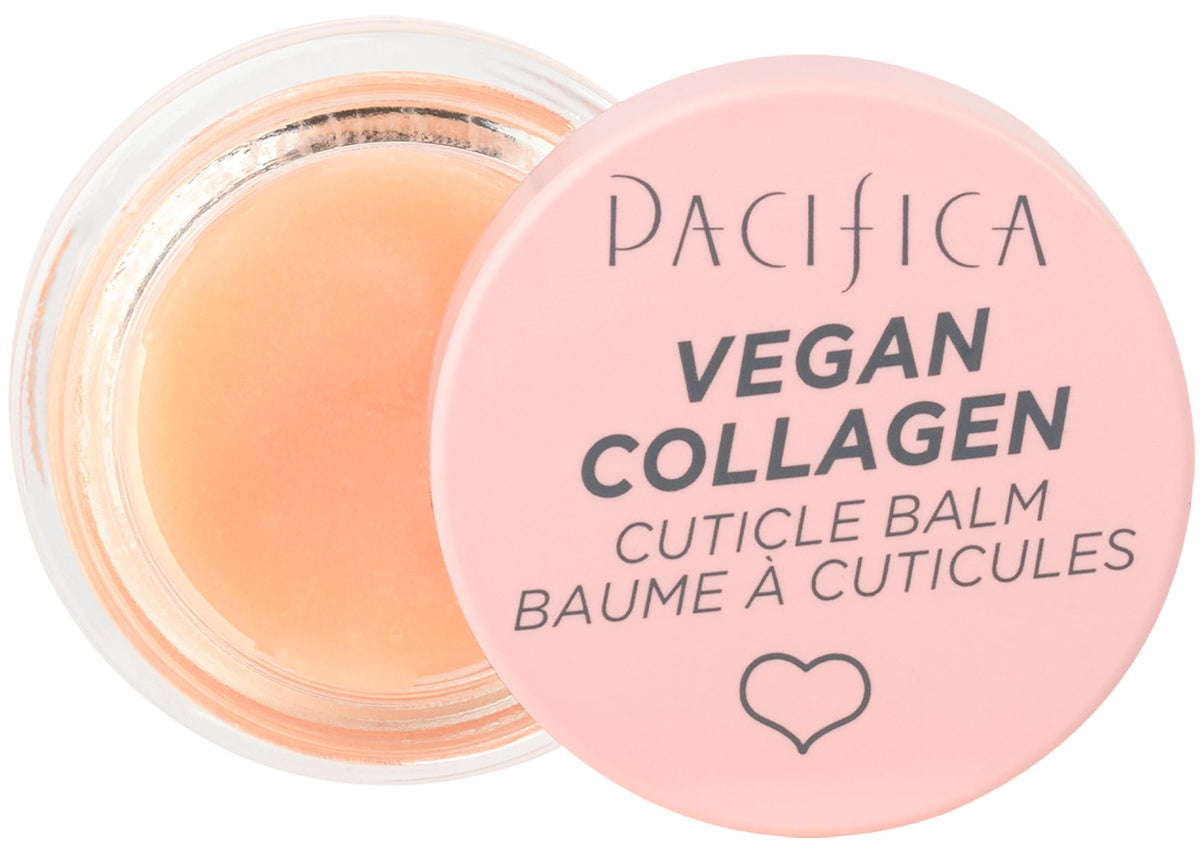 Pacifica Vegan Collagen Cuticle Balm For Nail Repair & Care, 0.3 Fl Oz, Dry Damaged Nails