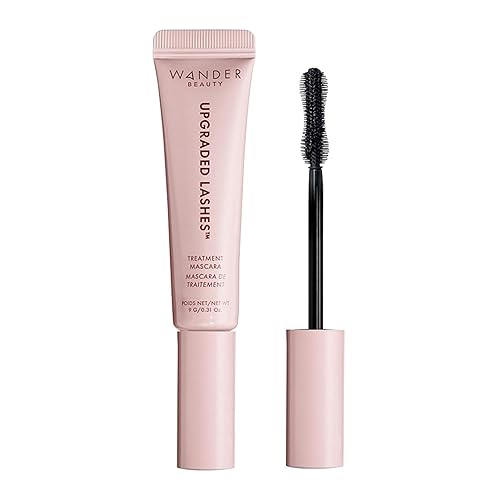 Wander Beauty Thickening Mascara - Lengthening Black Treatment with Provitamin B5 & Castor Oil 0.31 oz