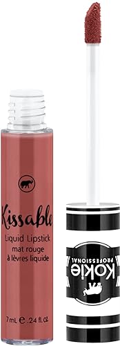 Kokie Cosmetics Kissable Matte Lip Gloss In Nuance - 0.24 Fl Oz, Long-Lasting Color