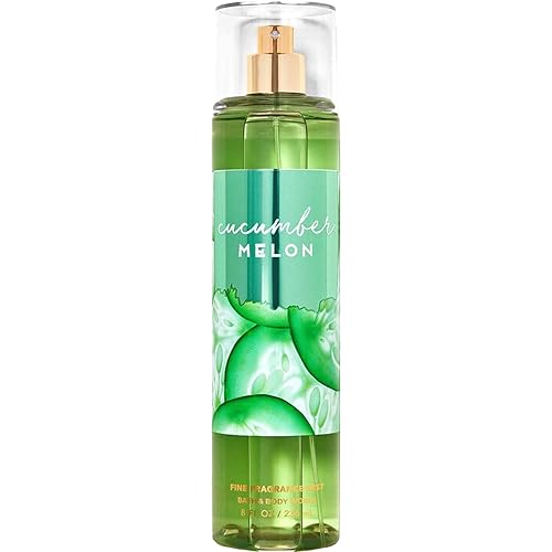 Bath & Body Works Cucumber Melon Fragrance Mist, 8 Fl Oz - Refreshing Body Spray