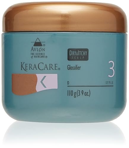 Keracare Dry And Itchy Glossifier, 3.9 Oz - Moisturizing Hair Treatment For Scalp Relief