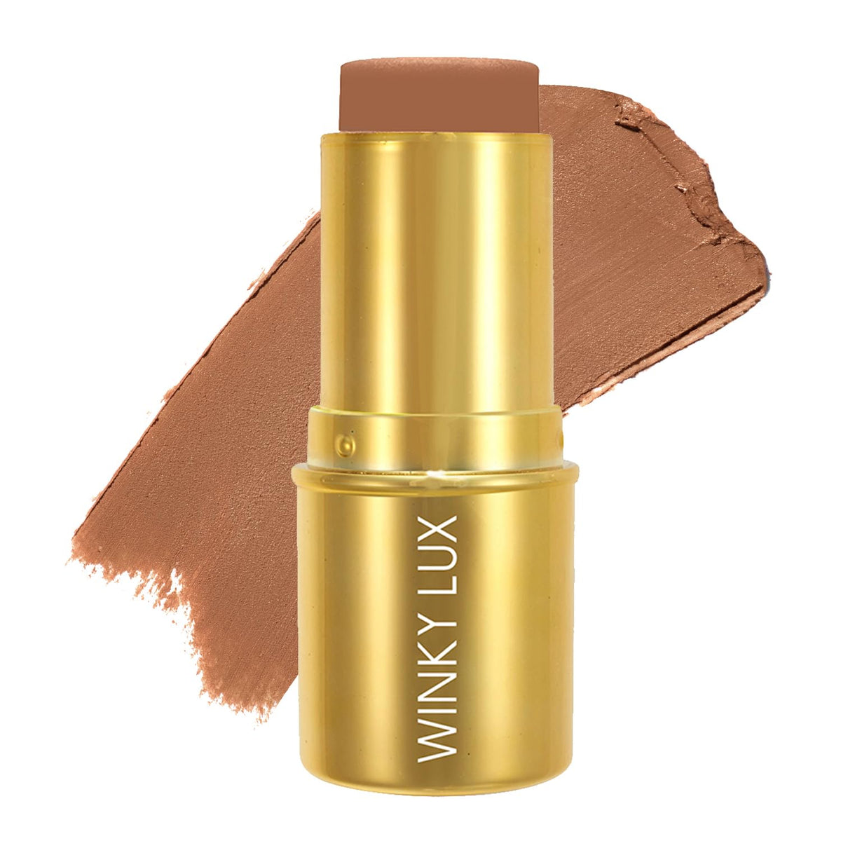 Winky Lux Bronze Age Bronzer Stick - Cream Contour For Flawless Skin With Vitamin E