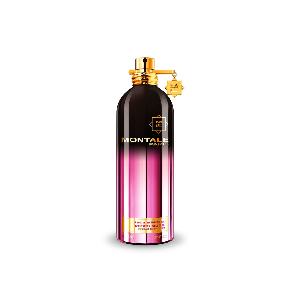 MONTALE Intense Roses Musk Extrait De Parfum Spray, 3.4 Fl Oz - Luxurious Floral Scent for Men and Women