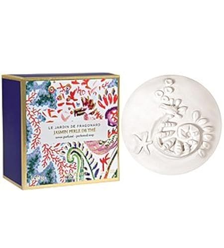 Fragonard Jasmin Perle De Thé Perfumed Soap - 150G, Multicoloured Luxury Soap