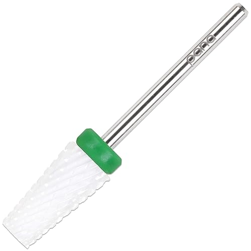 Beauticom Usa Pana Ceramic Tapered Barrel Bit, 3/32&quot; Shank, Coarse Grit For Nail Drill