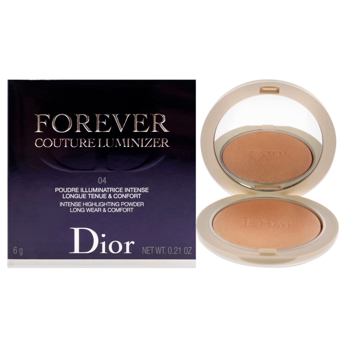 Christian Dior Forever Couture Luminizer Highlighter 04 Golden Glow 0.21 Oz For Women